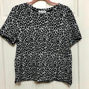 Leopard top from Anthropologie ❤️❤️